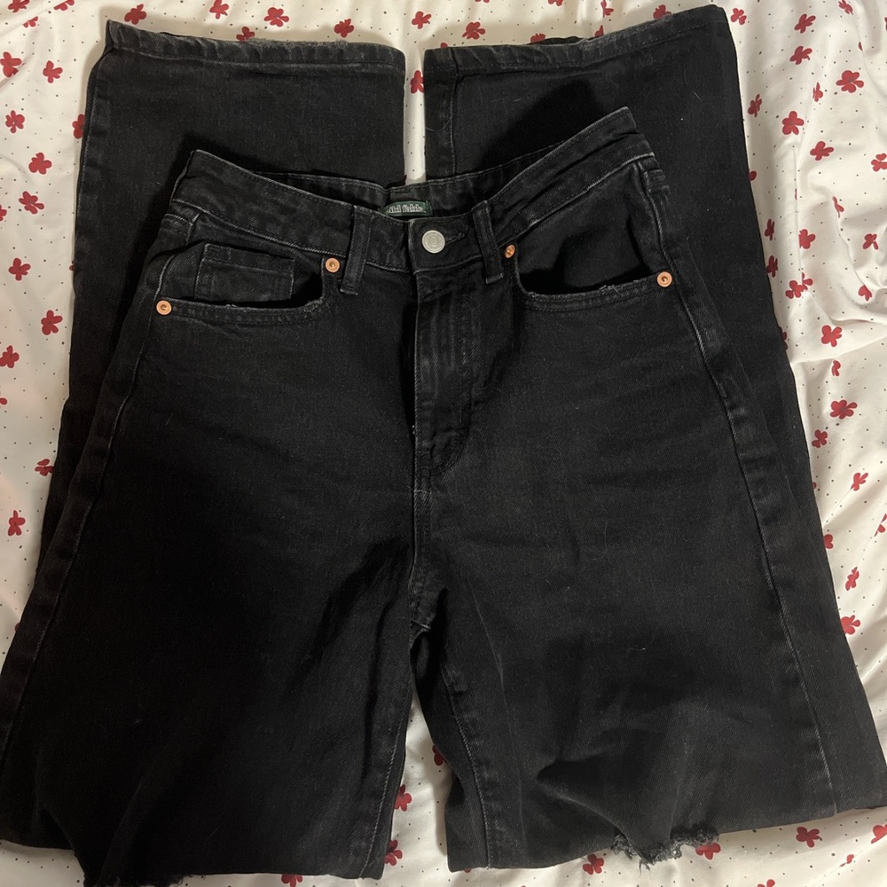 black ripped wild fable baggy jeans